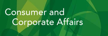 Consumer and Corporate Affairs