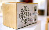 Cool Canadiana is front and centre at this year's Interior Design Show in Toronto. This chic radio prototype inspired by the CBC logo is by Toronto-based Science & Sons (www.scienceandsons.com).