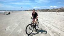 The 15-kilometre beach at Kiawah is one of the resort’s main attractions, and it’s a great place for kids to learn how to ride bikes.