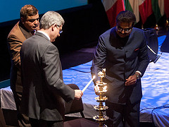 PM marks inauguration of the Year of India in Canada 2011 