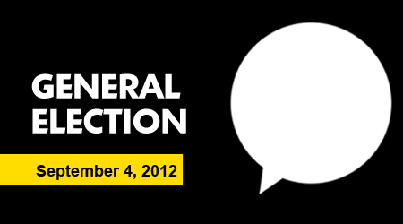 General election - September 4, 2012