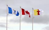 Flags of Cambridge Bay, Canada and Nunavut 