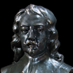 Bronze bust of Samuel de Champlain
