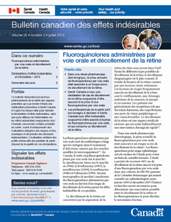 Bulletin canadien des effets indsirables, Volume 23, numro 3, juillet 2013