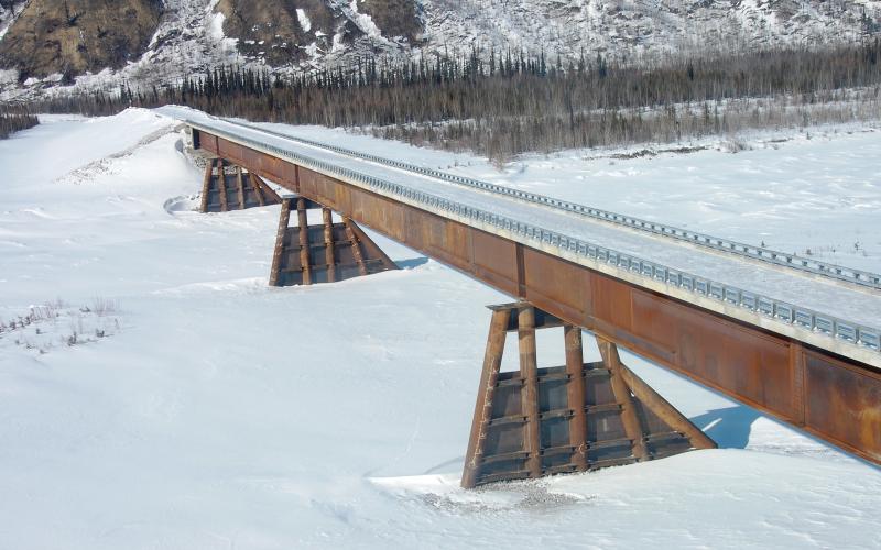 Photo - Mackenzie Valley Winter Road Bridges, NT