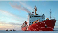 Photo - Canadian Coast Guard ship in the Arctic 