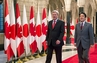 Le PM Harper accueille Son Excellence Shinzo Abe, Premier ministre du Japon, et Mme Akie Abe  Ottawa