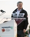Le PM Harper assiste  la crmonie d'ouverture des Jeux du Canada
