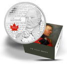 Sir Isaac Brock - Fine Silver Coin - Mintage: 10000 (2012) 