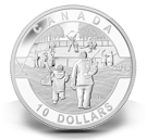 1/2 oz Fine Silver Coin - Hockey - Mintage: 40000 (2013)