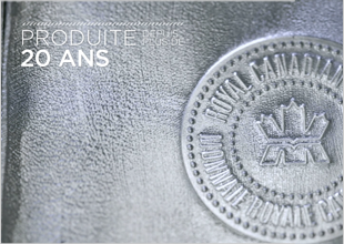 La pice feuille d'rable en argent de la Monnaie royale canadienne