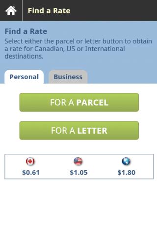 Canada Post Corporation - screenshot