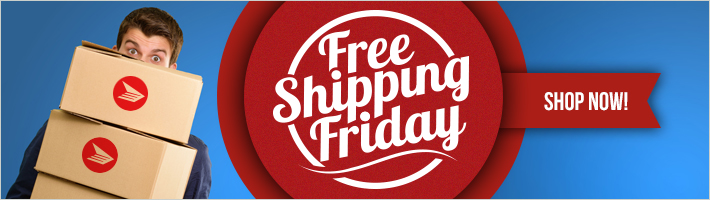 Free Shipping Friday. Shop Now.
