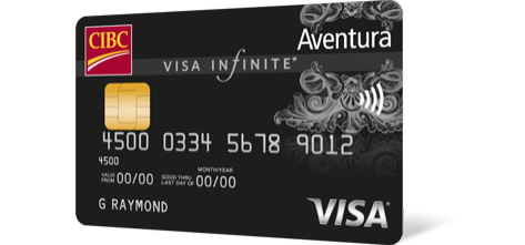 The Aventura Visa Infinite Card.