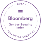 2017 Bloomberg Financial Services Gender Equality Index.