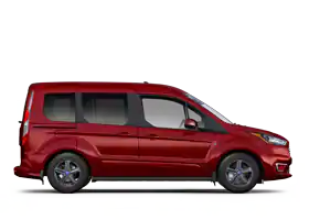 2019 Transit Connect Passenger Wagon shown in Kapoor Red