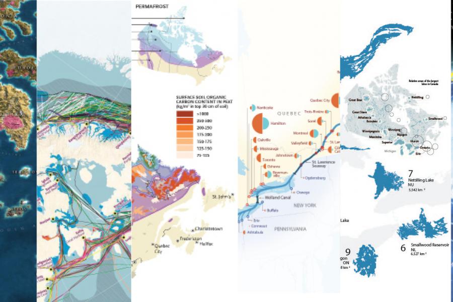 Best Canadian Geographic maps 2019