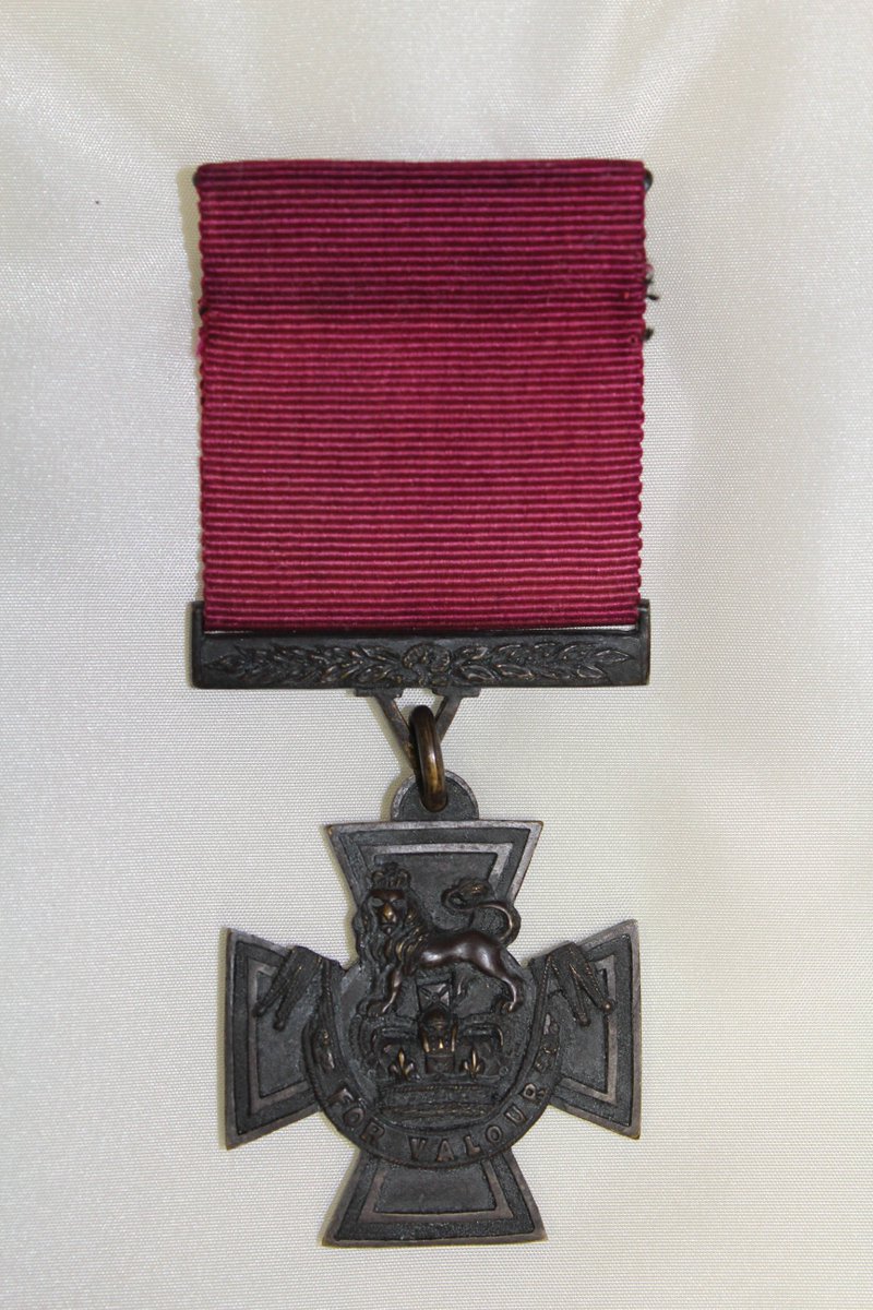 Victoria Cross awarded to Lieutenant Robert Combe posthumously for the action of May 3, 1917.